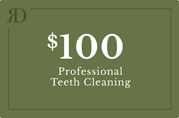 $100 Professional Cleaning & Exam